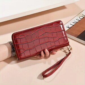 Women'S Vintage Style Synthetic Faux Leather Coin Purse